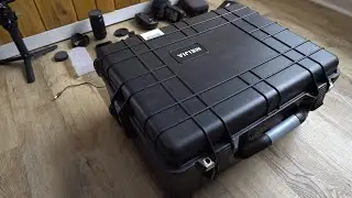 MEIJIA Portable All Weather Waterproof Camera Case with Wheels