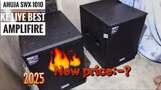 Ahuja swx-1010speakar price & details // do yah char bass  chalane ke liye best amplifier & price