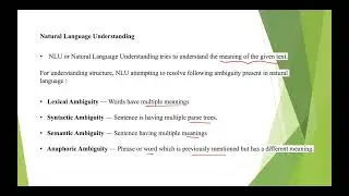 Lecture 1# Introduction to Natural Language Processing | NLP