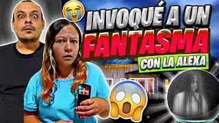 Pruebo comandos aterradores con Alexa *se apareci&oacute; un fantasma en mi casa* 😱  | Kristal V