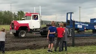 Friday night tractor pull and mud bog
