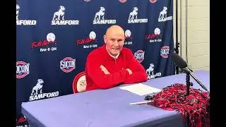 Postgame: Coach Acuff talks to Samford Scoop and Birmingham Sports after 77-73 loss to Furman