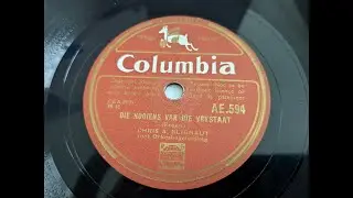 78 rpm - Chris Blignaut - Die Nooiens Van Die Vrystaat