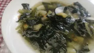 Chard soup...