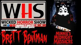 WHS presents writer, director Brett Bentman with Minnie's Midnight Massacre