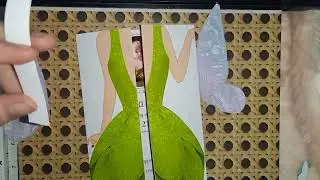 Tinkerbell invitation card with flappy wings