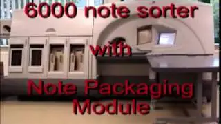 De La Rue 6000 Banknote Sorter 2002