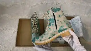 Unboxing: nuove scarpe NJR160 con fiori blu