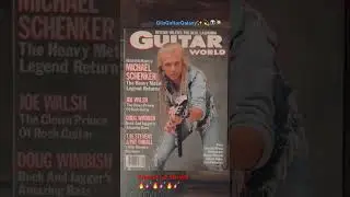 Guitar World magazine issue January 1988 Michael Schenker🔥🎸🔥🎸