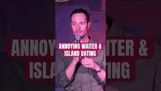 That waiter was Jamaican @davidjamescomedy4152 crazy! #standup #review #bars #dating #datingadvice