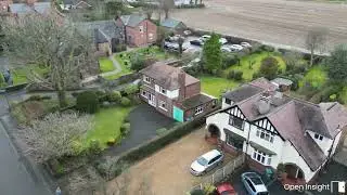 32 Higher Lane, Lymm - Aerial Footage for Banner & Co