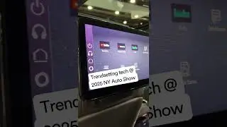 Trendsetting tech at the NY Auto Show 😎