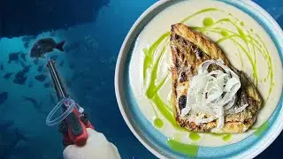 Catch, Grow, Cook Grilled Fish with Jerusalem Artichoke 