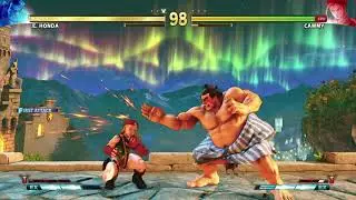 STREET FIGHTER V E.Honda vs Cammy