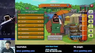 Lets Rush the HERO RUSH EVENT!  Live🔥 Irurush ko na bago matapos! | Clash of Clans (Nico Gaming Pro)