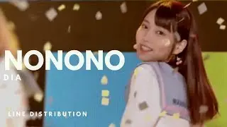 다이아 DIA - NONONO (COVER) || Line Distribution