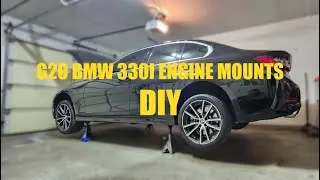 2019 BMW 330i Motor Mounts DIY Replacement