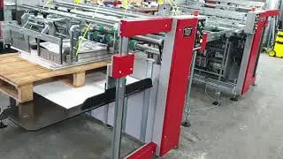 Sheet Feeder, Sheet Delivery  A2 sheet 435 x 625, 90 M/ min. Sheeter. Paper Stacker. Sheet Delivery