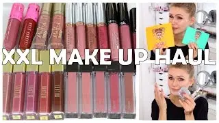 XXL MAKE UP HAUL | LIQUID LIPSTICK HAUL | Jouer, Huda Beauty, Milani, Jeffree Star, OFRA