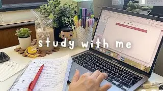 STUDY WITH ME ☾✩ | 2 Hours of Physics + Anki Flashcards (no music , no break, focused study )