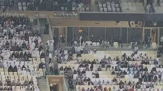 &lsquo;Embarrassing&rsquo;: World Cup final plays out in front of thousands of empty seats