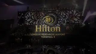 Wedding Set Up At The Hilton Hotel Terminal 5, Heathrow