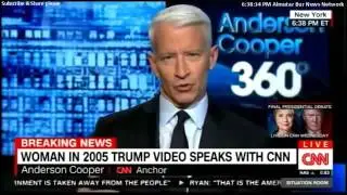 Woman in 2005 Donald Trump Video Speaks with CNN tonight