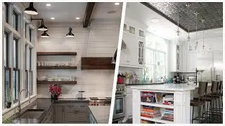 75 Brown Floor Kitchen With Black Countertops Design Ideas You'll Love ⭐️