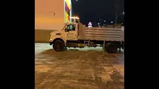 salting in a sterling with a monroe tailgate salter