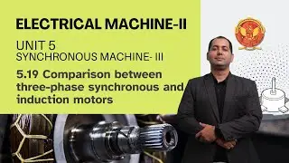 5.19 Comparison between three-phase synchronous and Induction motors | EE501 |