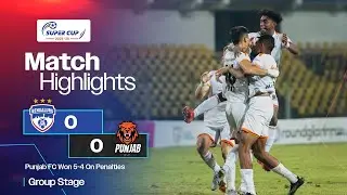 Match Highlights | AIFF Super Cup 2025-26 | Group Stage | Bengaluru FC 0(4)-0(5) Punjab FC