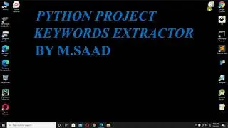 KEYWORD EXTRACTOR #keywords #DataScience #Python #nltk #NLP #FreePythonProject
