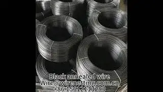 Black annealed iron wire ，Welcome your inquires~ #blackannealedwire #blackwire#bindingwire