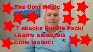 Learn Amazing Coin Tricks - New Coin Magic 7 ebooks - Bundle Pack