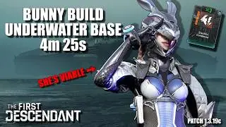 Bunny Build For Exposed Underwater Base 4m 25s | The First Descendant