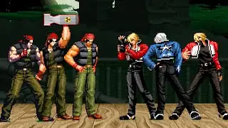 ☢ Nuclear Ralf Team vs Rock Howard Team ⚡ KOFXV