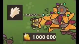 1m gold as age 0 challenge #taming .io
