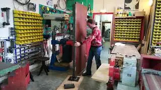 Door system for a theatre set.