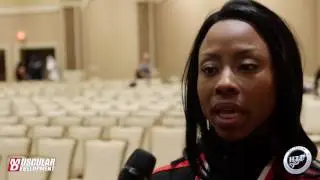 Latorya Watts at the 2016 Olympia Superstar Seminar