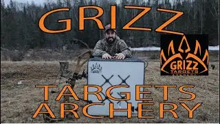 Canadian-Made Grizz Archery Target | First 30 Shots!