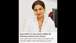 Podcast with Dr. Shimi Pahuja || Pathways beyond NEET, MBBS and MD Pathology