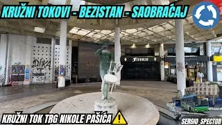 Beograd Kružni tok Trg Nikole Pašića, Bezistan, Terazije Kružni tok, podzemni prolazi #beograd