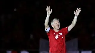 Schweinsteiger goal celebration vs Chicago  in S&uuml;dkurve