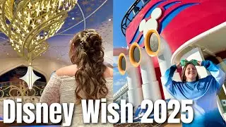 Disney Wish Wedding Day Preview! Our Wedding Planning Cruise! Disney Wish Cruise Vlog 2