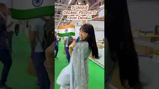 5 unique organic products from India 🇮🇳 BioFach India event in Delhi 😘 #india #organic #products