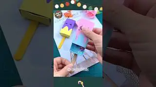 DIY Ice Cream Storage Box Origami Tutorial#viral#shorts#papercraft