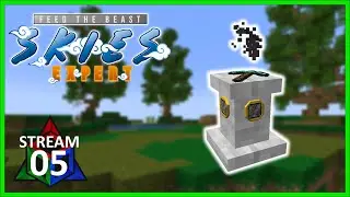 The Pedestal Mod is AWESOME! FTB Skies EXPERT Mode - Day 5 Stream VOD