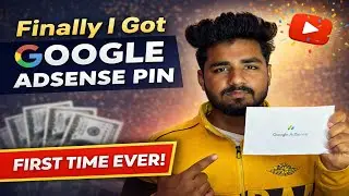 FINALLY! Google AdSense PIN Arrived 📩💰 | My YouTube Monetization Journey
