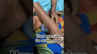 Best stroke recovery exercises. #recovery #stroke #strokerehab #stroketreatment #handexercises