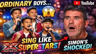 They Looked Like Ordinary Filipino Boys&hellip; Then They Sang Like Superstars 😱 | Simon Cowell SHOCKED 